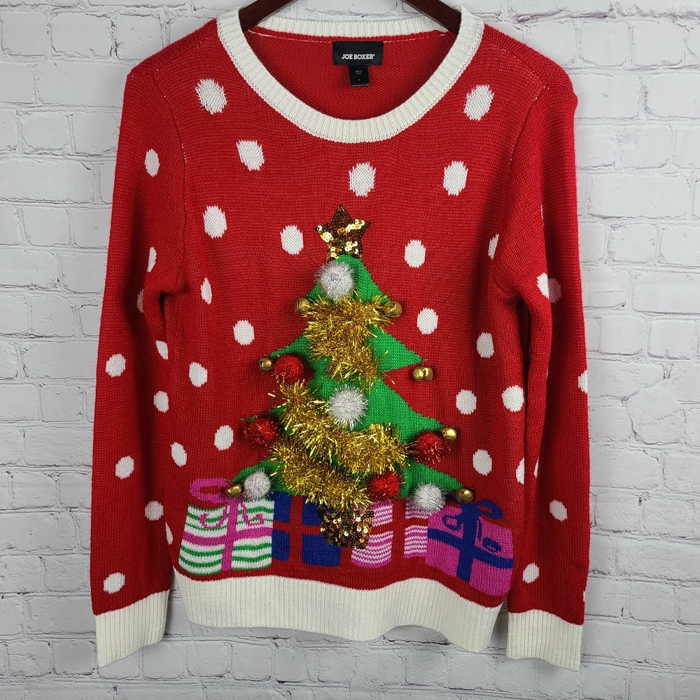 JOE BOXER Ugly Christmas Sweater L
